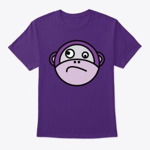 Airsoft Primate Purple Tee